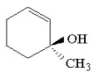 Label each asymmetric center in the compound below as R or S.  