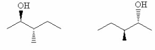 Which of the following terms best describes the pair of compounds shown: enantiomers, diastereomers, or the same compound?  