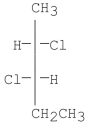 What is the configuration of the following compound?   A) 2S, 3R B) 3R, 3S C) 2S, 3S D) 2R, 3R E) Can't do R and S; the compound is achiral.