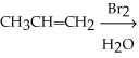 Which of the following is the best synthesis of 2, 2-dibromopropane   A)    B)    C) CH<sub>3</sub>C   CH   D)    E)   