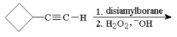 Provide the structure of the major organic product(s)in the reaction below.  