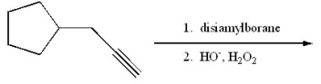 Provide the structure of the major organic product of the following reaction.  