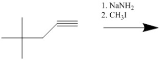 Provide the major organic product of the following reaction sequence.  