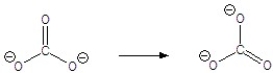 Draw the arrows to go from one resonance structure to another.  