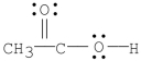 Which of the following is the most stable resonance contributor to acetic acid?   A)    B)    C)    D)    E)   
