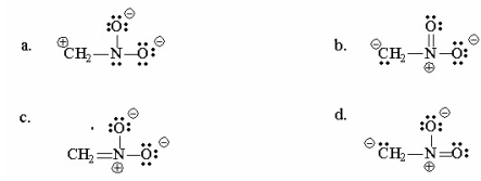 Draw four resonance contributors for the following structure and indicate which is the most important contributor. Explain.    