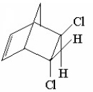 What diene and what dieneophile would be used to synthesize the following compound?     A) I B) II C) III D) IV E) V