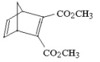What diene and dienophile would react to give the product below?  