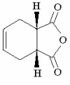 What diene and dienophile would react to give the product below?  