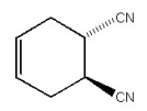 What diene and dienophile should be used to synthesize the compound below and its enantiomer?  