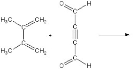Give the major organic product for the reaction.   A)    B)    C)    D)    E) no reaction