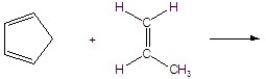 Draw the major product of the reaction.  