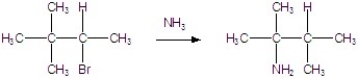 Identify the mechanism.   A) SN1 B) SN2 C) E1 D) E2 E) none of the above