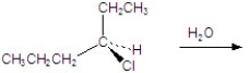 Give the name(s)of the product(s)for the following S<sub>N</sub>1 reactions.    A)(S)-2-hexanol B)(R)-2-hexanol C)(S)-3-hexanol D)(R)-3-hexanol