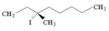 How many distinct alkene products are possible when the alkyl iodide below undergoes E2 elimination?   A) 1 B) 2 C) 3 D) 4 E) 5