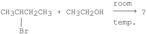 What is the major product of the following reaction?   A) CH<sub>2</sub> <sub> </sub>   CHCH<sub>2</sub>CH<sub>3</sub> B) CH<sub>3</sub>CH   CHCH<sub>3</sub> C)    D) CH<sub>3</sub>CH<sub>2</sub>CH<sub>2</sub>CH<sub>2</sub>OCH<sub>2</sub>CH<sub>3</sub> E)   