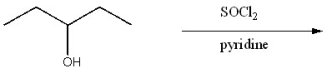 Provide the structure of the major organic product of the following reaction.  