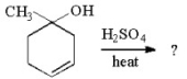 What is the major product of the following reaction?     A) I B) II C) III D) IV E) V