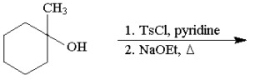 Provide the structure of the major organic product in the reaction below.  