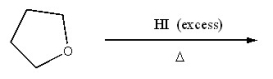 Provide the structure of the major organic product of the following reaction.  