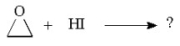 What is/are the product(s) from the following reaction?     A) I B) II C) III D) IV E) V