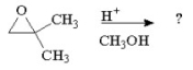 What is the major product for the following reaction?     A) I B) II C) III D) IV E) V