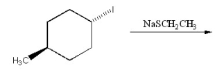 Provide the structure of the major organic product of the following reaction.  