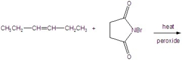 Give the best product(s) for the reaction.   A)    B)    C)    D)    E)   