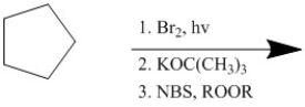 Provide the major organic product of the following reactions.  