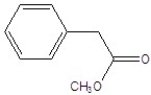Give the structure of a compound that has a formula of C<sub>8</sub>H<sub>10</sub>O<sub>2</sub> and has signals in the <sup>13</sup>C NMR spectrum at 54.8 ppm (CH<sub>3</sub>) , 63.3 ppm (CH<sub>2</sub>) , 113.6 ppm (CH) , 128.3 ppm (CH) , 134.11 ppm (C) , and 158.6 ppm (C) . A)    B)    C)    D)    E)   