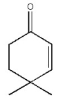 Mark with an asterisk each carbon that would not produce a signal in the DEPT <sup>13</sup>C NMR spectrum of the compound below.  