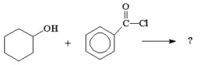 What are the products from the following reaction?  