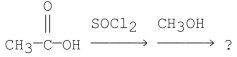 What is the major organic product obtained from the following sequence of reactions:   A)    B)    C)    D)    E)   