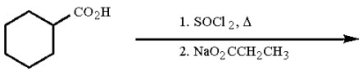 Provide the structure of the major organic product of the following reaction sequence.  