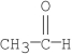Which of the following compounds is acetone? A)    B)    C)    D)    E)   