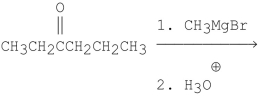 Which of the following reactions can be used to prepare 3-methyl-3-hexanol,   A)    B)    C)    D) A and B E) A, B, and C