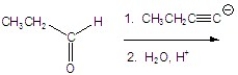 Give the product of the following reaction.  