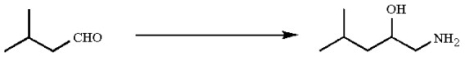 Which of the sequences works best to accomplish the following conversion?   A) 1)  NaCN, HCl 2. H<sub>2</sub>, Pt B) 1)  H<sub>2</sub>NCH<sub>2</sub>MgBr 2. H<sub>3</sub>O<sup>+</sup> C) 1)  NaNH<sub>2</sub> 2. H<sub>3</sub>O<sup>+</sup> D) 1)  H<sub>2</sub>NNH<sub>2</sub>, H<sup>+</sup> 2. H<sub>3</sub>O<sup>+</sup> E) 1)  NH<sub>3</sub>, H<sup>+</sup> 2. H<sub>2</sub>, Pt