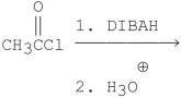 Which of the following reactions is the best method for preparing acetaldehyde?   A)    B)    C)    D)    E)   