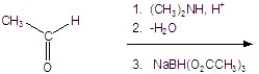 Give the product for the following reaction.   A)    B)    C)    D)    E)   