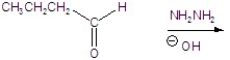 Give the product for the following reaction.   A)    B) CH<sub>3</sub>CH<sub>2</sub>CH<sub>3</sub> C) CH<sub>3</sub>CH<sub>2</sub>CH<sub>2</sub>CH<sub>2</sub>OH D) CH<sub>3</sub>CH<sub>2</sub>CH<sub>2</sub>CH<sub>3</sub> E) CH<sub>3</sub>CH<sub>2</sub>CH<sub>2</sub>OH