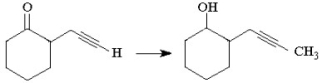 Propose a sequence of steps to carry out the following conversion.  
