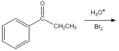 Give the major product for the following reaction.   A)    B)    C)    D)    E)   