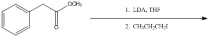 Give the major product for the following reaction.  