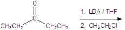 Give the major product for the following reaction.   A)    B)    C)    D)    E)   