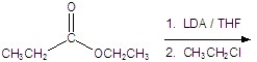 Give the major product for the following reaction.   A)    B)    C)    D)    E)   