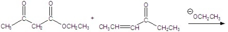 Give the major product for the following reaction.  
