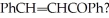 What two molecules were condensed in an aldol reaction to produce  