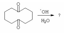 What is the major organic product of the following reaction?     A) I B) II C) III D) IV E) V