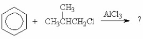 What is the major product of the following Friedel-Crafts alkylation?     A) I B) II C) III D) IV E) V